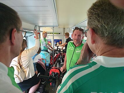 für Radler wenig Platz