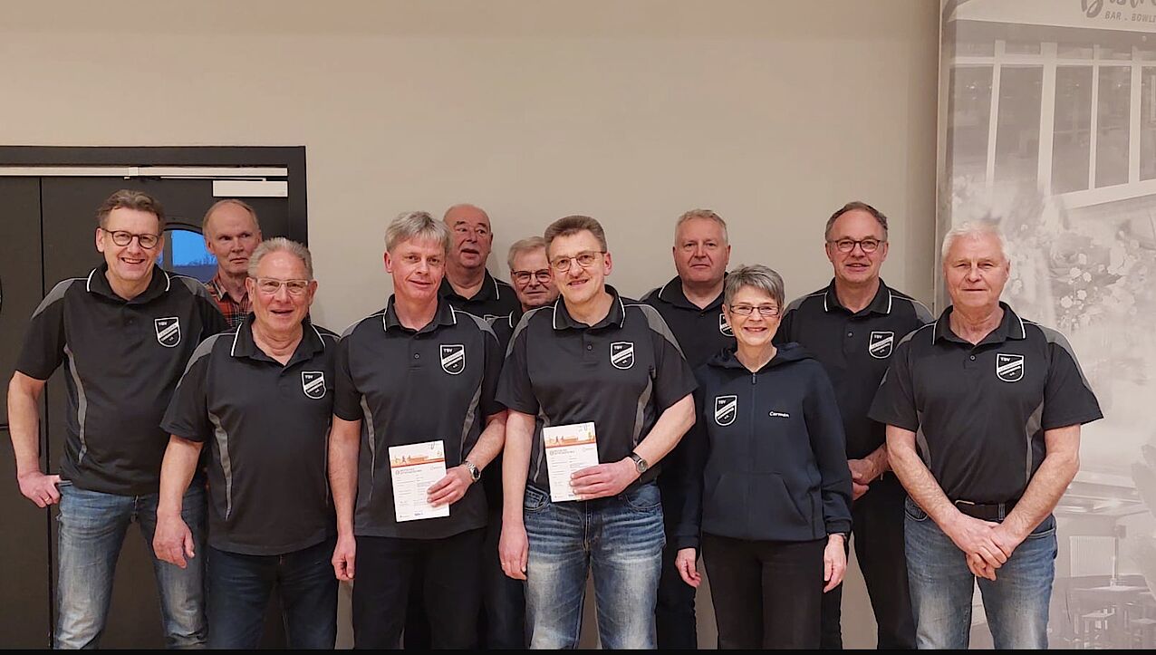 Auf dem Foto fehlen Heiko Brandt, Kai Kmuche, Fred Elbrandt, Thomas Jantzen, Claus-Dieter Griemsmann, Nils Meyer