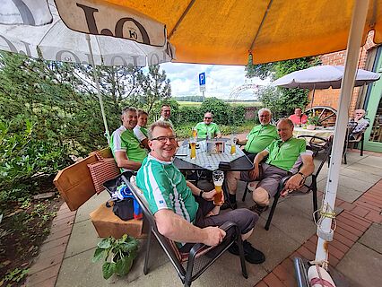 Das kühle Nass im Biergarten