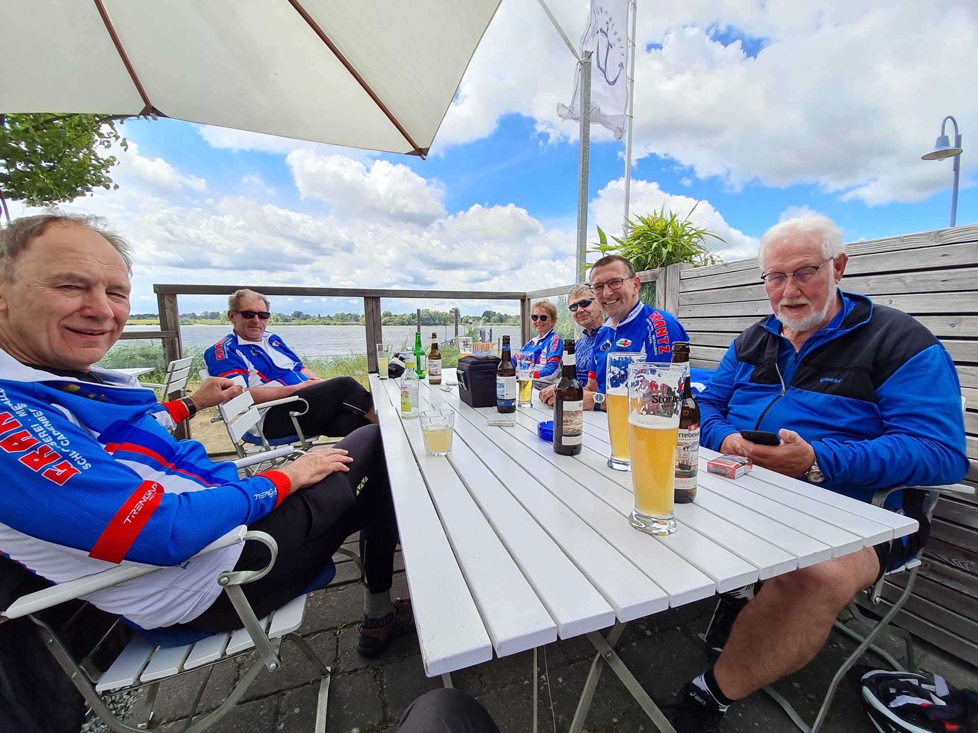 Erfrischung in Tesperhude