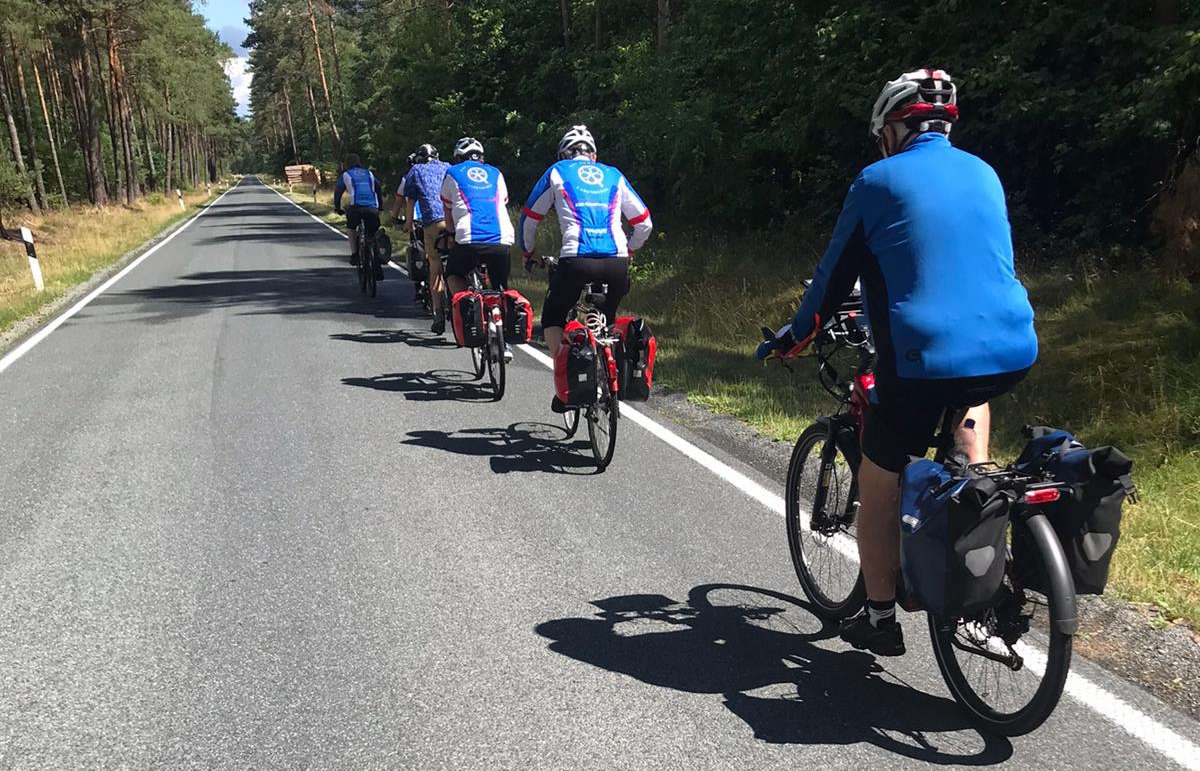 Im Windschatten geht es leichter