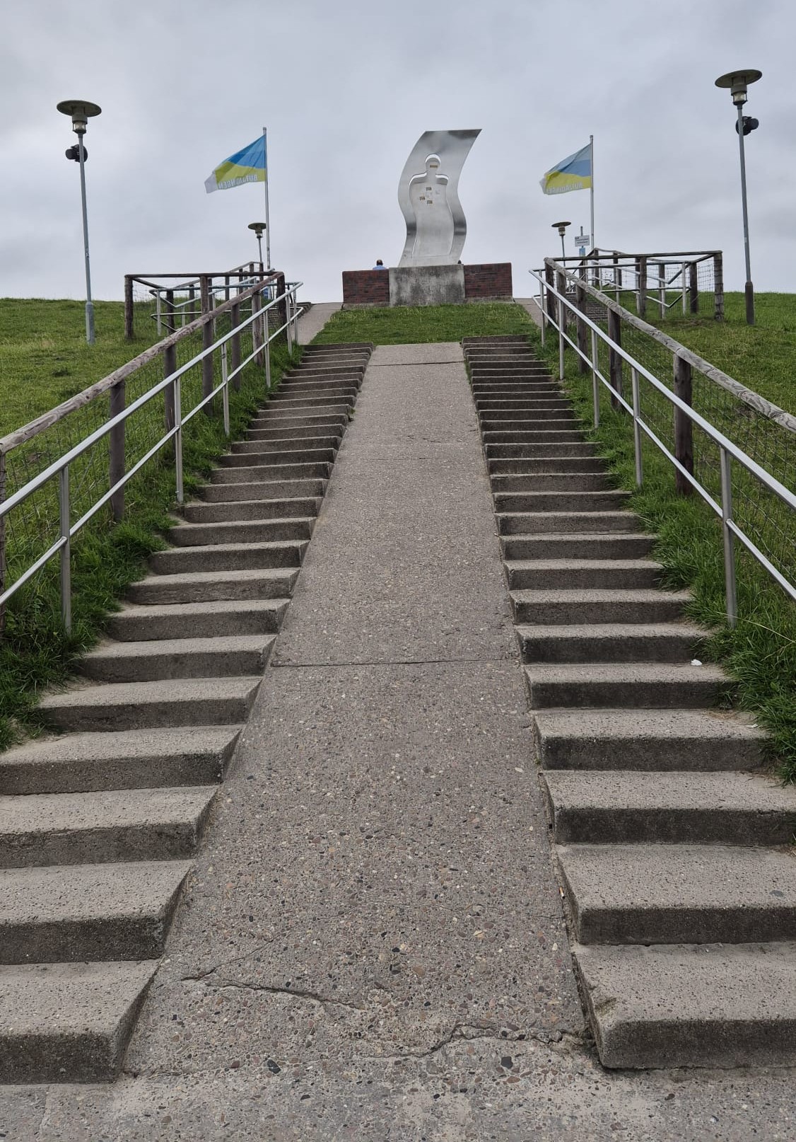 Deichtreppe in Tossens